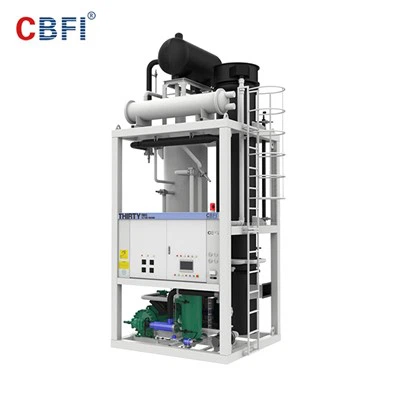 CBFI 50 Tons Tube Ice Tshuab hauv Hongkong