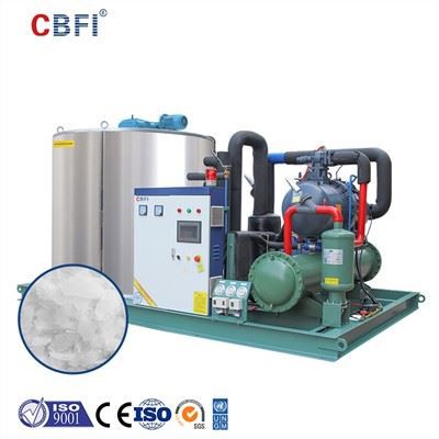 50 Tons Kev Lag Luam Saltwater Ice Maker nrog Automatic Ice Packing System Supplier