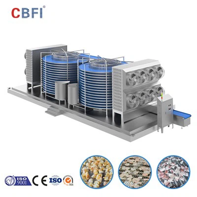 Custom-made Dual Spiral Freezer