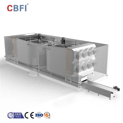 IQF Ob Chav Kauv Ceev Lub Freezer